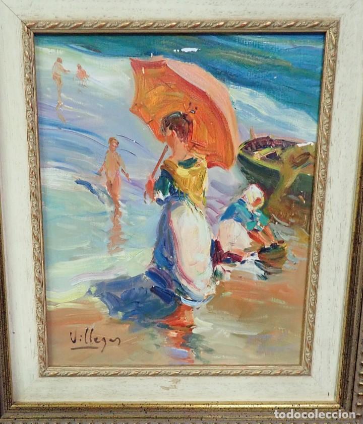 Arte: &Oacute;leo sobre lienzo Villegas - Foto 2