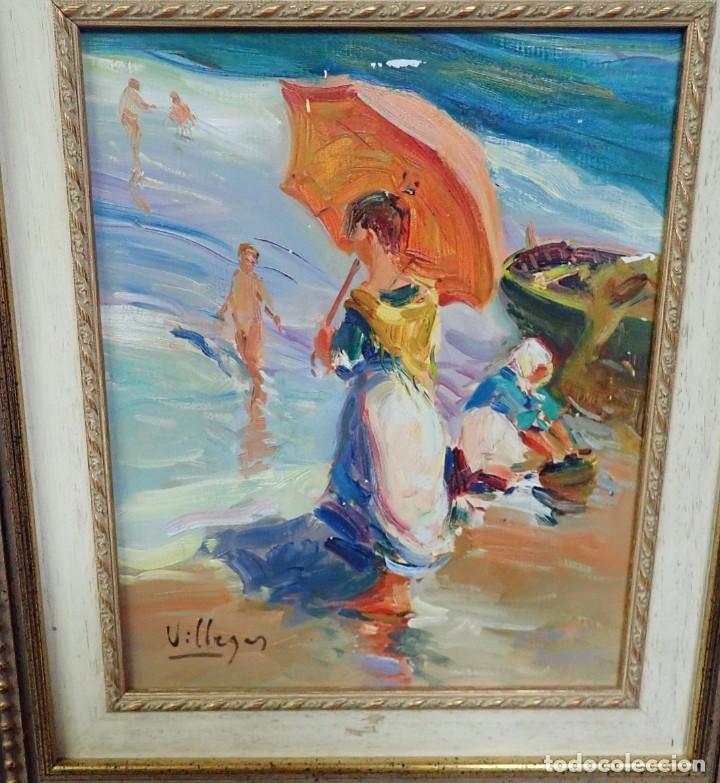 Arte: &Oacute;leo sobre lienzo Villegas - Foto 3