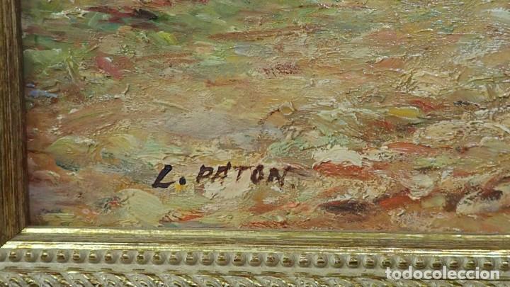 Arte: &Oacute;leo sobre tabla L.Paton - Foto 5