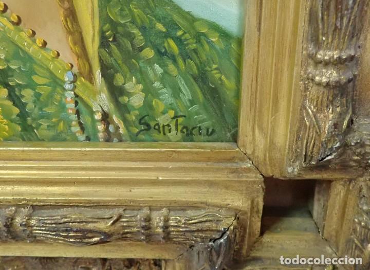 Arte: &Oacute;leo sobre tabla a cataloga - Foto 3