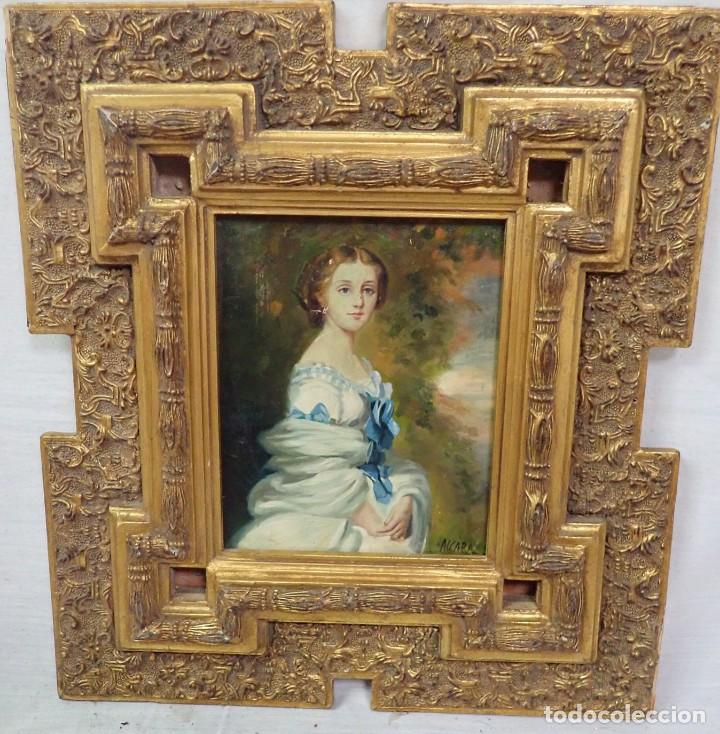 Arte: &Oacute;leo sobre tabla Alcaraz - Foto 1