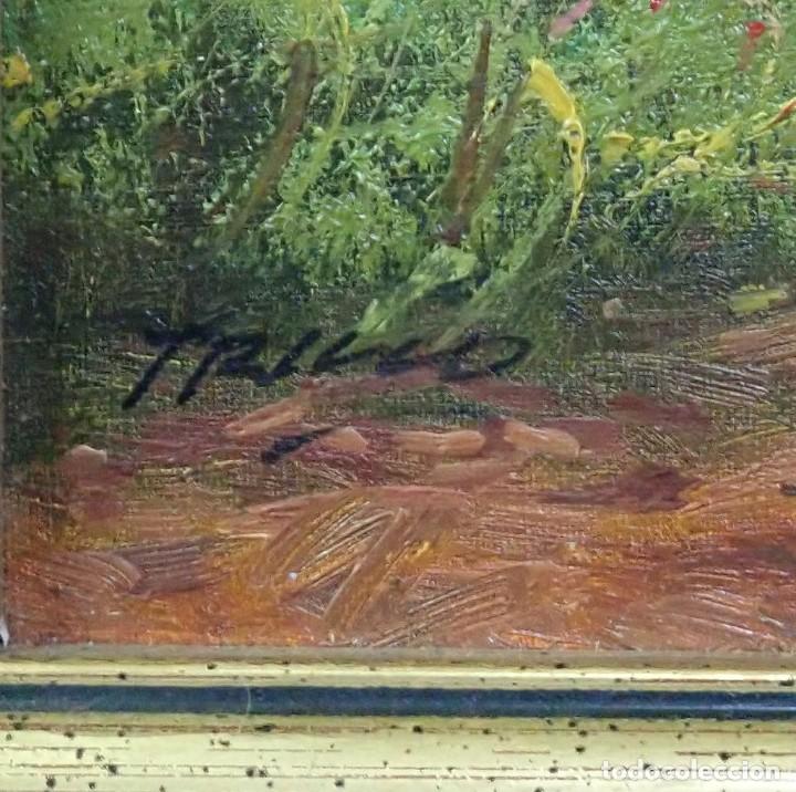Arte: &Oacute;leo sobre lienzo Trillo - Foto 3