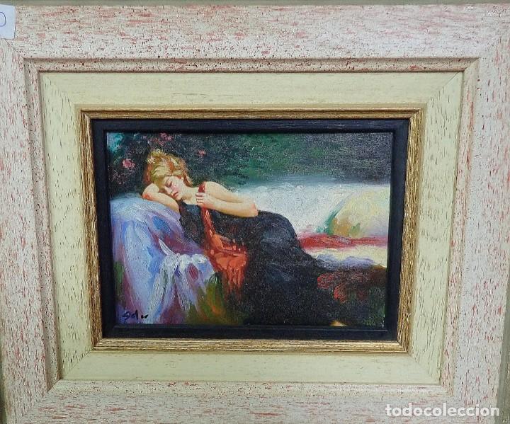 Arte: &Oacute;leo sobre tabla Soler - Foto 2
