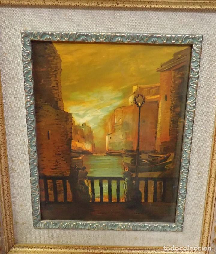 Arte: &Oacute;leo sobre chapa L.Luquel - Foto 2