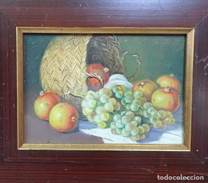 Arte: oleo sobre tabla rene mallet - Foto 2