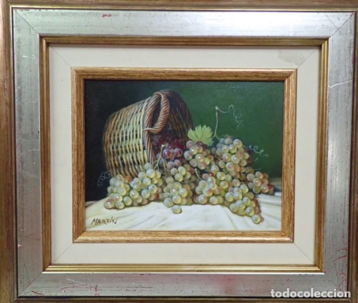 Arte: sandonis martin.bodegon oleo sobre tablex - Foto 2