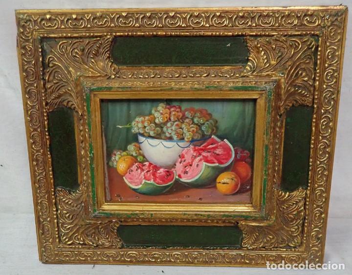 Arte: oleo sobre tabla sin firmar - Foto 1