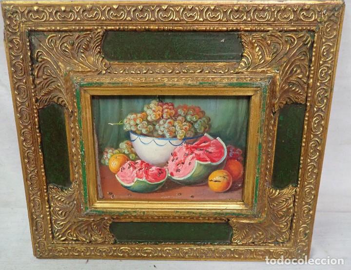 Arte: oleo sobre tabla sin firmar - Foto 2