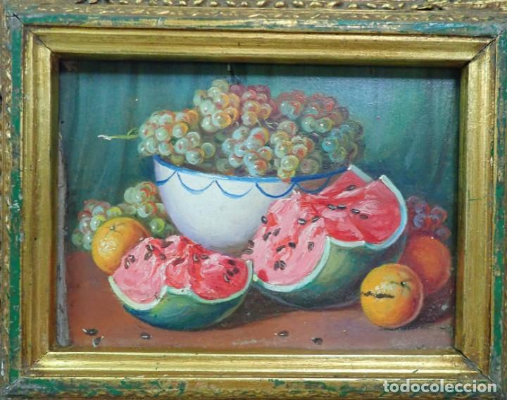 Arte: oleo sobre tabla sin firmar - Foto 3