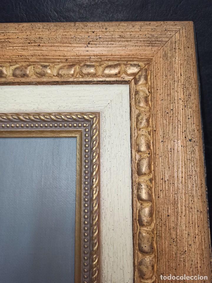 Arte: Mujer tocando el laud. A. Ledesma. Cuadros - Foto 4
