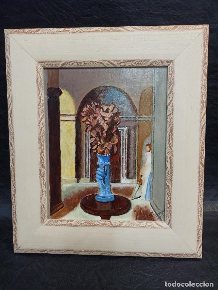 Arte: Escena de interior. A. Ledesma. - Foto 1
