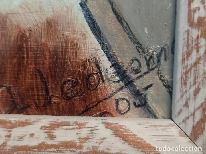 Arte: Escena de interior. A. Ledesma. - Foto 3