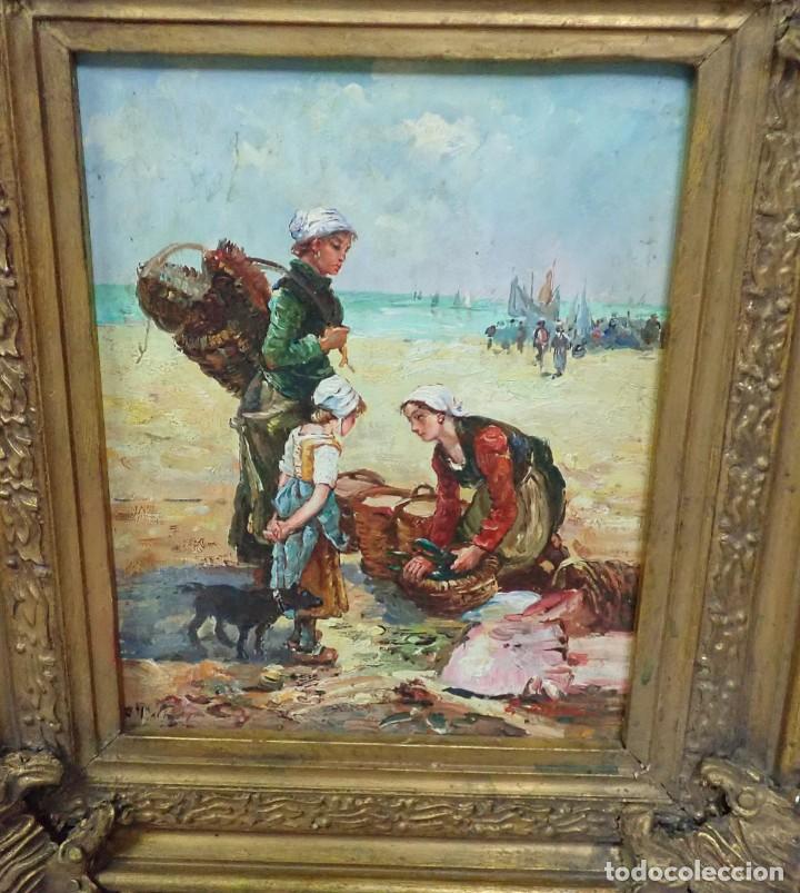 Arte: &Oacute;leo sobre lienzo G.Mezzan - Foto 1