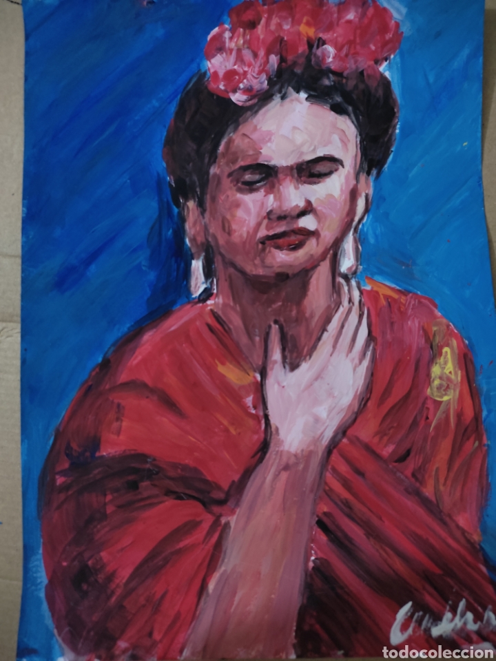 Arte: Frida Kahlo (original ) - Foto 1