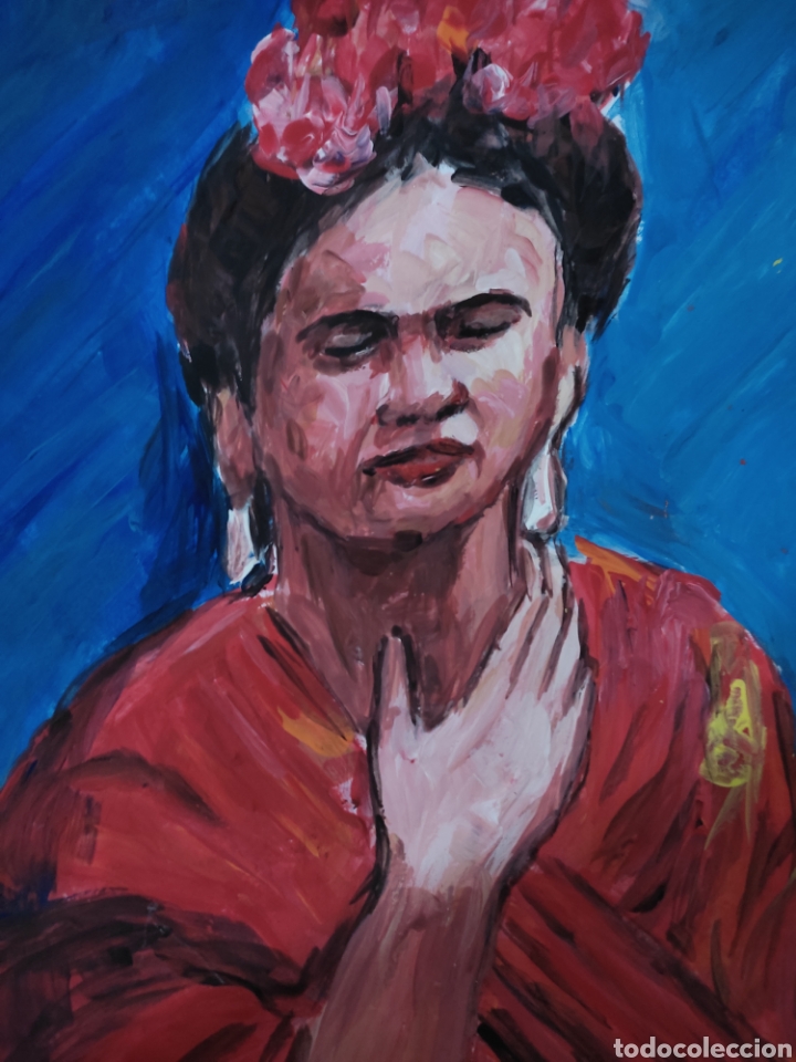 Arte: Frida Kahlo (original ) - Foto 3