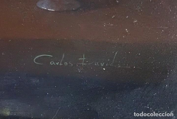 Arte: &Oacute;leo sobre lienzo Carlos David - Foto 3