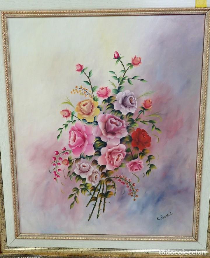 Arte: &Oacute;leo sobre lienzo C.Perez - Foto 2