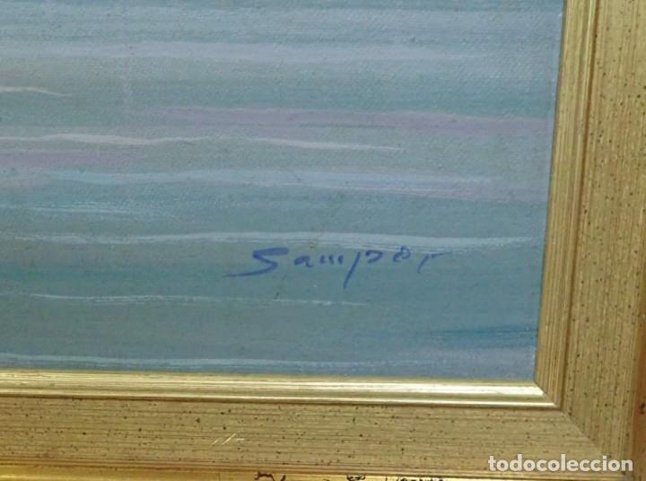 Arte: oleo sobre lienzo firma samper - Foto 3