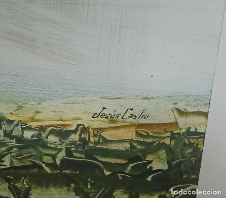 Arte: &Oacute;leo sobre tabla Jes&uacute;s Castro - Foto 3