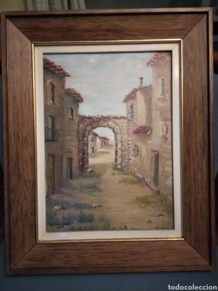 Arte: Cuadro de &oacute;leo de A. Puiggal&iacute; 1979. - Foto 1