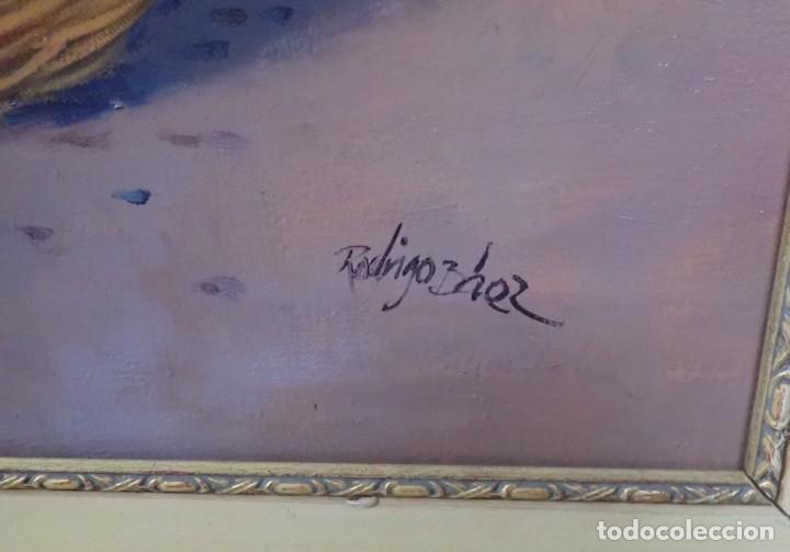 Arte: &Oacute;leo sobre lienzo rodrigo baez - Foto 3