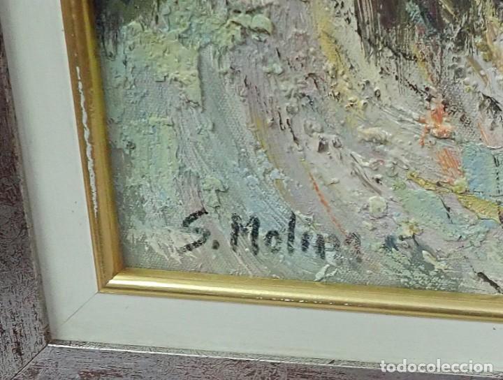 Arte: &Oacute;leo sobre lienzo s.molina - Foto 3