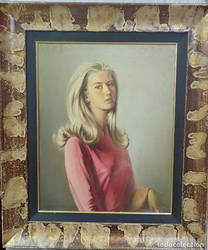 Arte: &Oacute;leo sobre lienzo Jes&uacute;s de Teresa - Foto 1