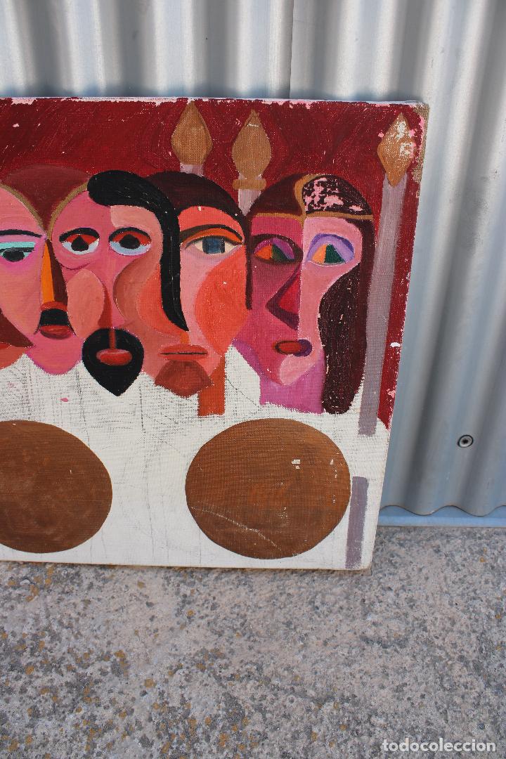 Arte: cuadro original anonimo, oleo - lienzo - Foto 4