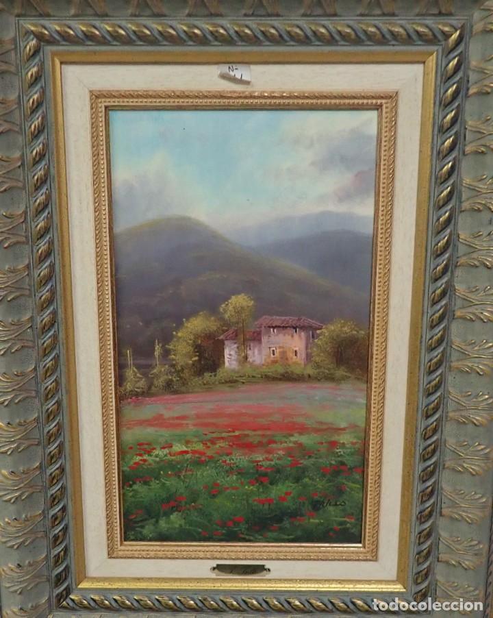 Arte: &Oacute;leo sobre lienzo Trillo - Foto 2