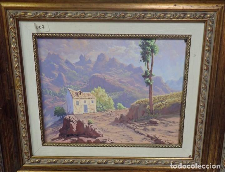 Arte: &Oacute;leo sobre lienzo Alamo - Foto 2