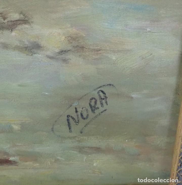 Arte: &Oacute;leo sobre lienzo Nora - Foto 3