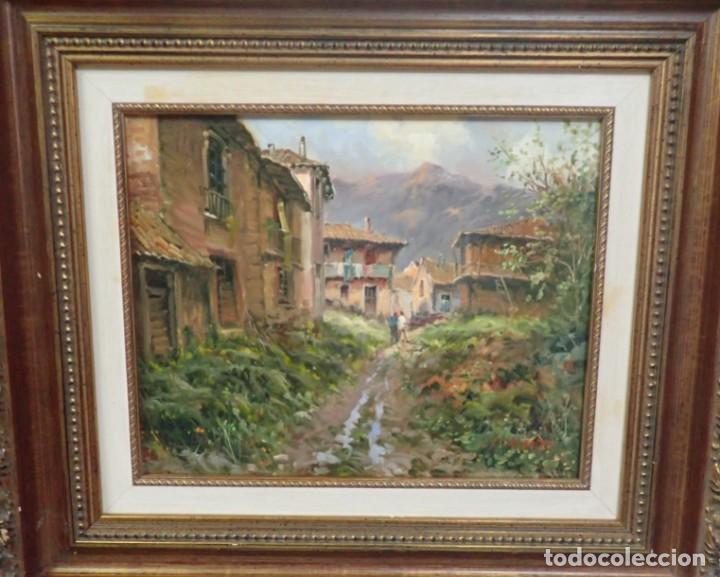 Arte: &Oacute;leo sobre lienzo Carranza - Foto 2