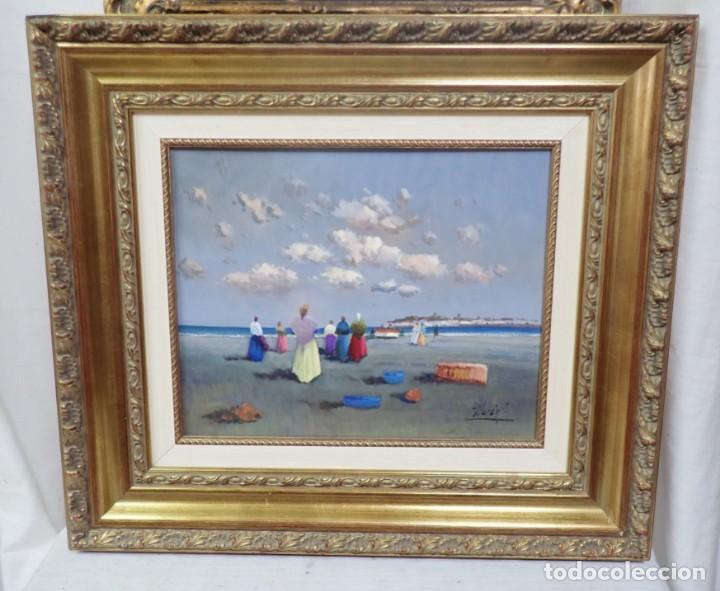 Arte: oleo sobre tabla lloret - Foto 1
