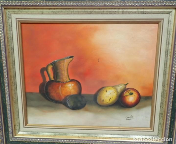 Arte: &Oacute;leo sobre lienzo firma a catalogar - Foto 2