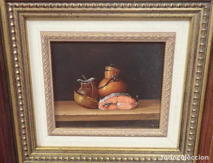 Arte: &Oacute;leo sobre tabla J.Hooter - Foto 3