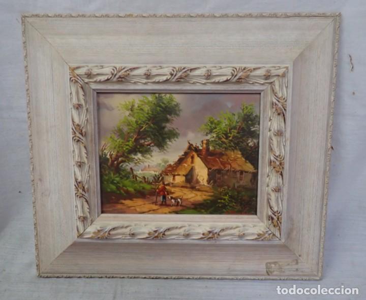 Arte: &Oacute;leo sobre lienzo J.Van .Ley - Foto 1