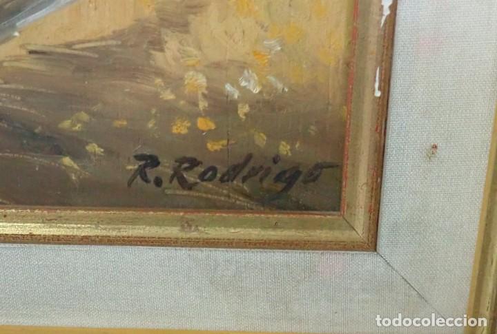 Arte: &Oacute;leo sobre tabla R.Rodrigo - Foto 2