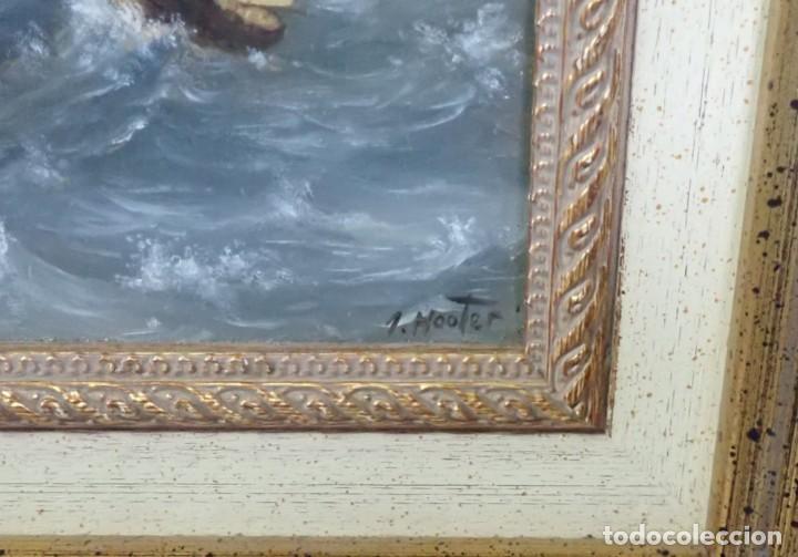 Arte: &Oacute;leo sobre tabla J.Hooter - Foto 2
