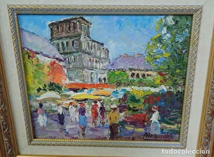 Arte: &Oacute;leo sobre lienzo Alexandre - Foto 2
