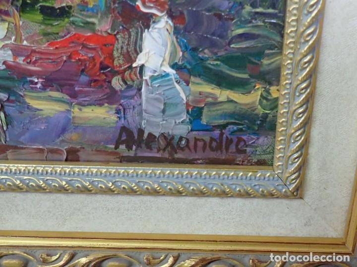 Arte: &Oacute;leo sobre lienzo Alexandre - Foto 3