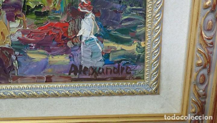 Arte: &Oacute;leo sobre lienzo Alexandre - Foto 5
