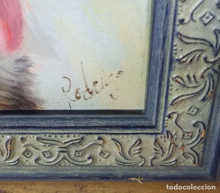 Arte: &Oacute;leo sobre lienzo Rodrigo - Foto 2