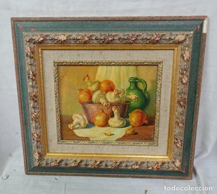 Arte: &Oacute;leo sobre tabla R.Mallet - Foto 1