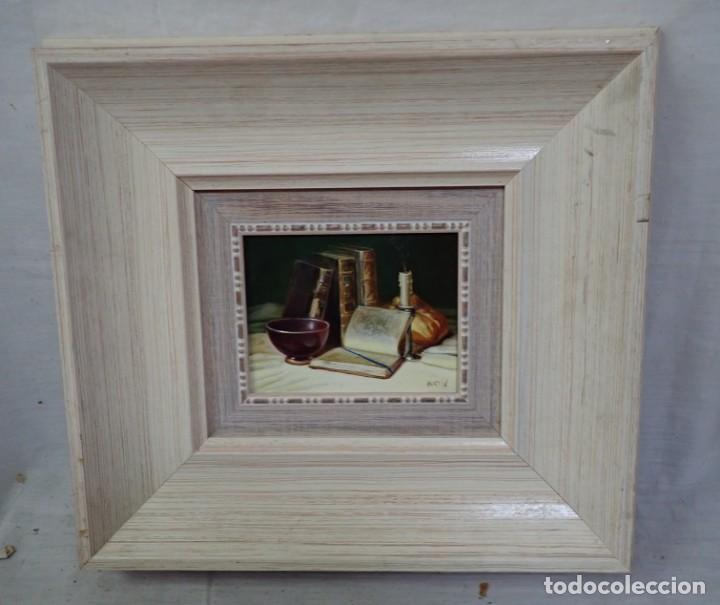 Arte: &Oacute;leo sobre tabla Martin - Foto 1