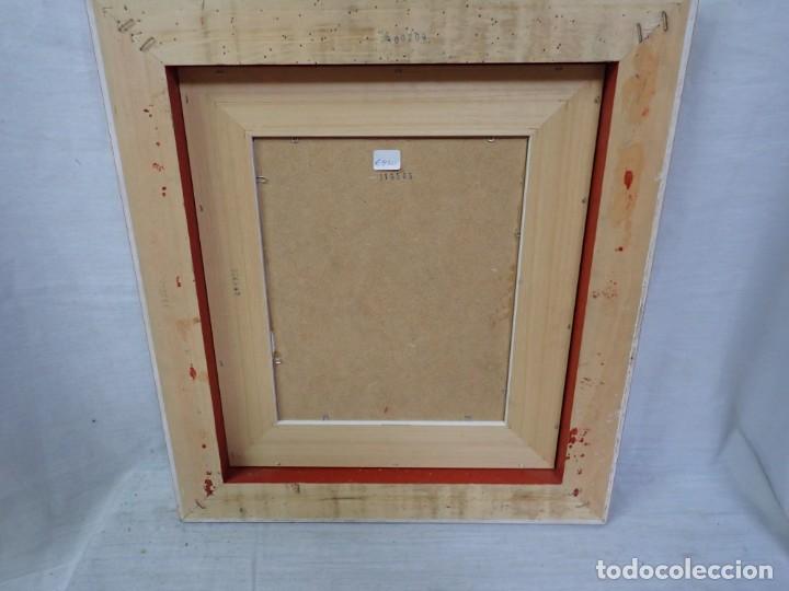 Arte: &Oacute;leo sobre tabla firma a catalogar - Foto 3