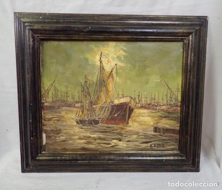 Arte: &Oacute;leo sobre lienzo Escoda - Foto 1