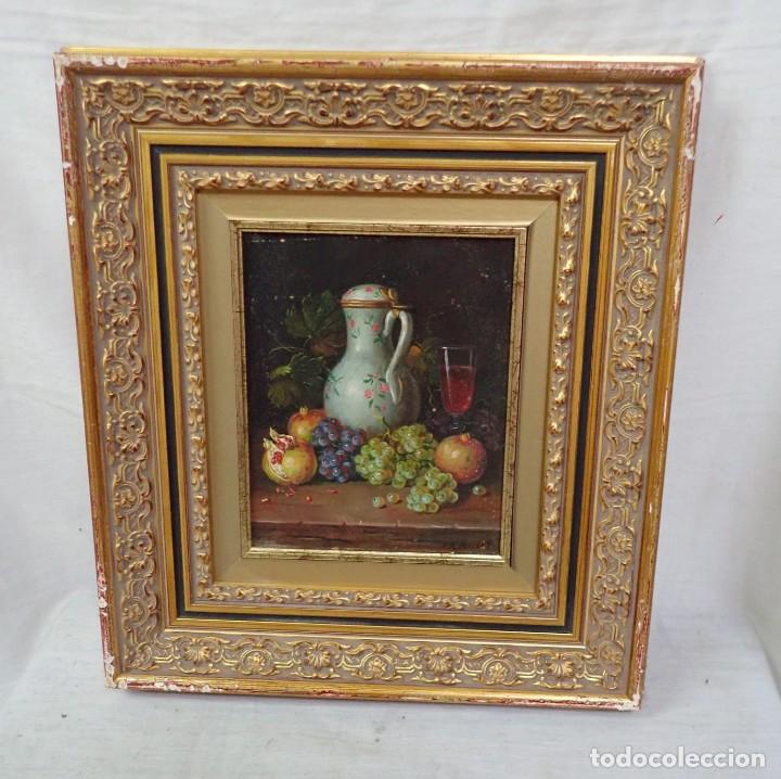 Arte: &Oacute;leo sobre tabla R.Mallet - Foto 1