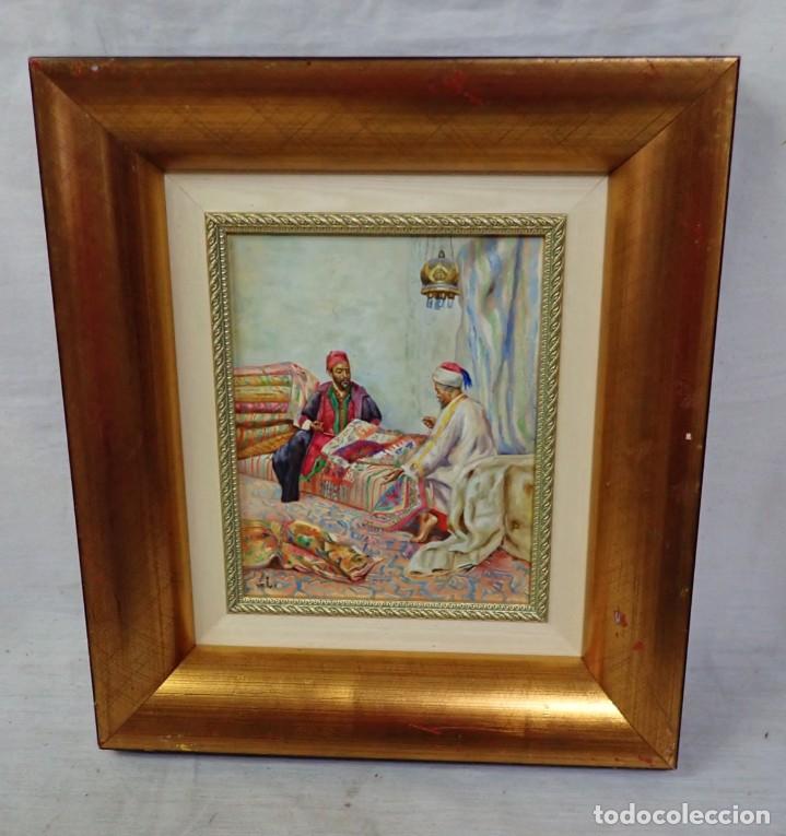 Arte: &Oacute;leo sobre tabla Valor - Foto 1