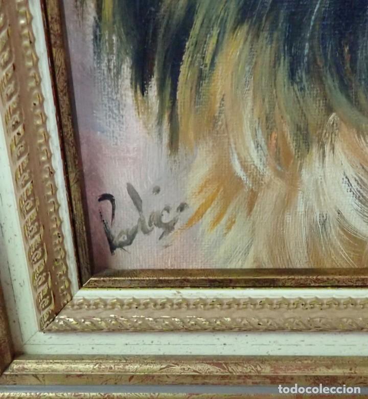 Arte: &Oacute;leo sobre lienzo Rodrigo - Foto 2