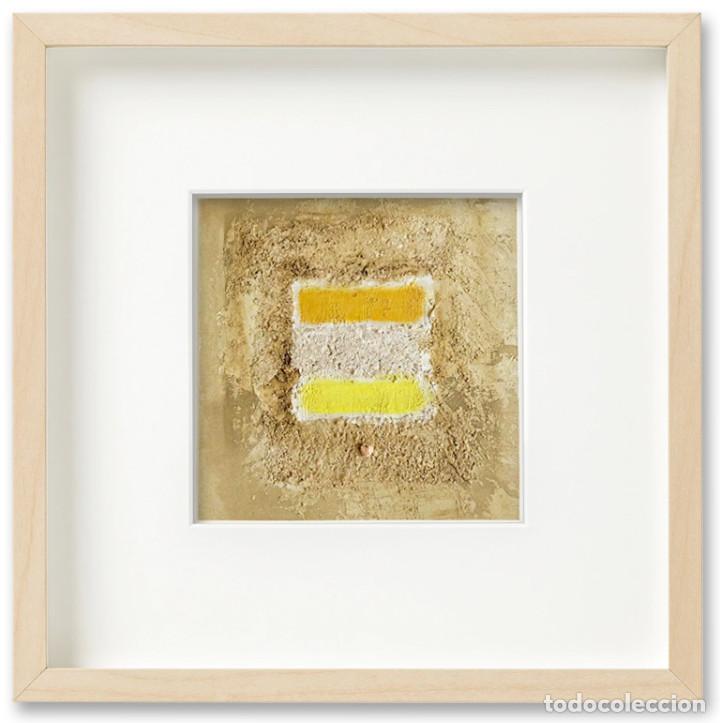 Arte: INTERESANTE ÓLEO Y CARBURUNDUM. PEQUEÑO FORMATO. FIRMADO Y FECHADO